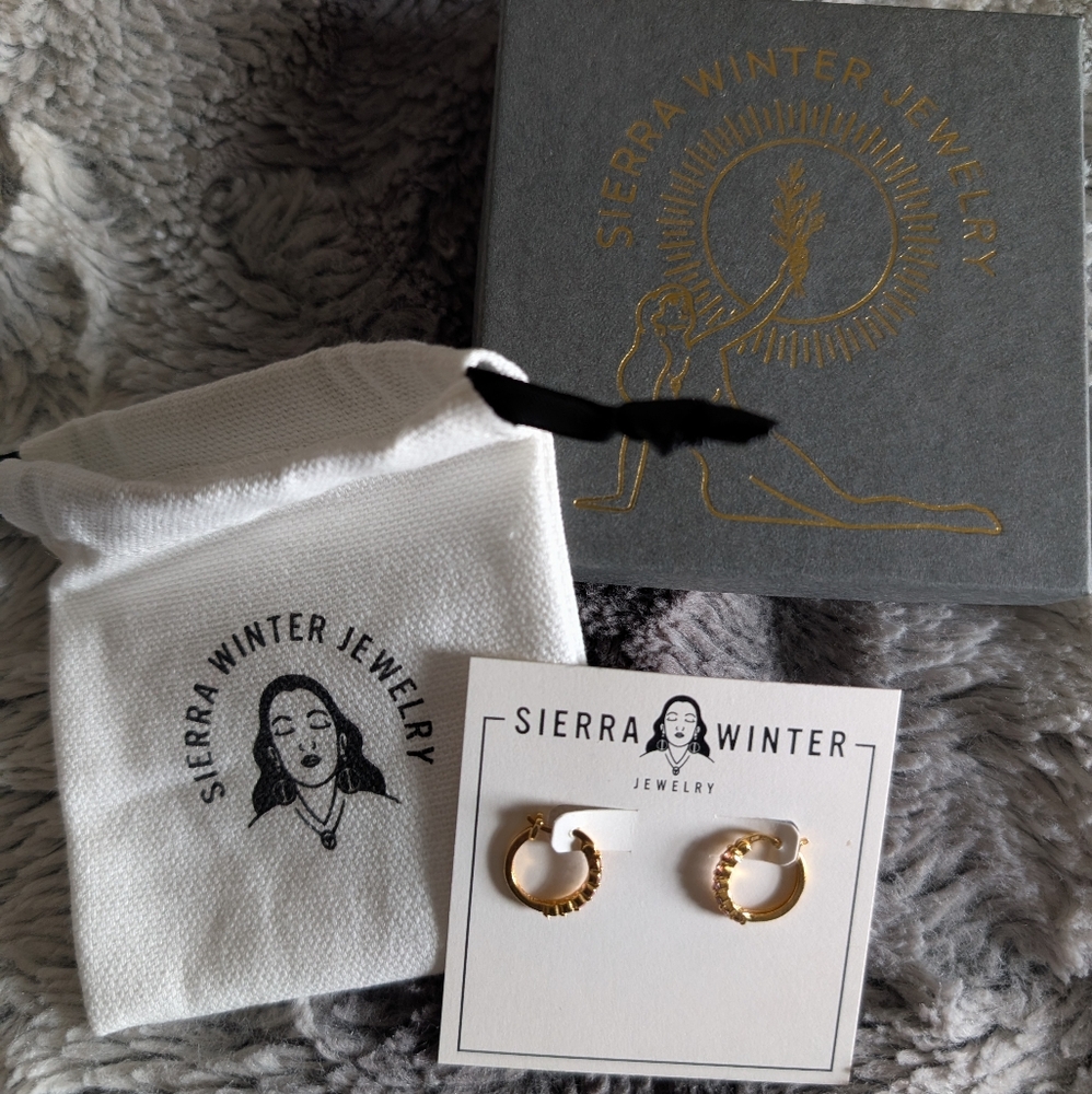 Gold Hoop Earrings
